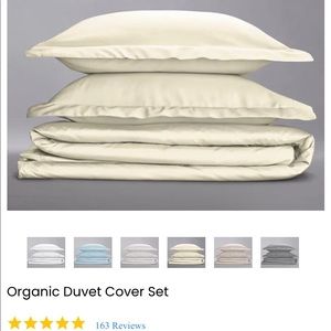 SOL ORGANICS KING/CALIFORNIA KING IVORY DUVET